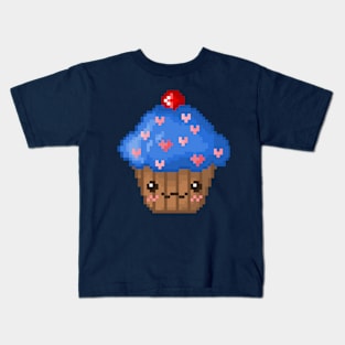 Pixel Cupcake Kids T-Shirt